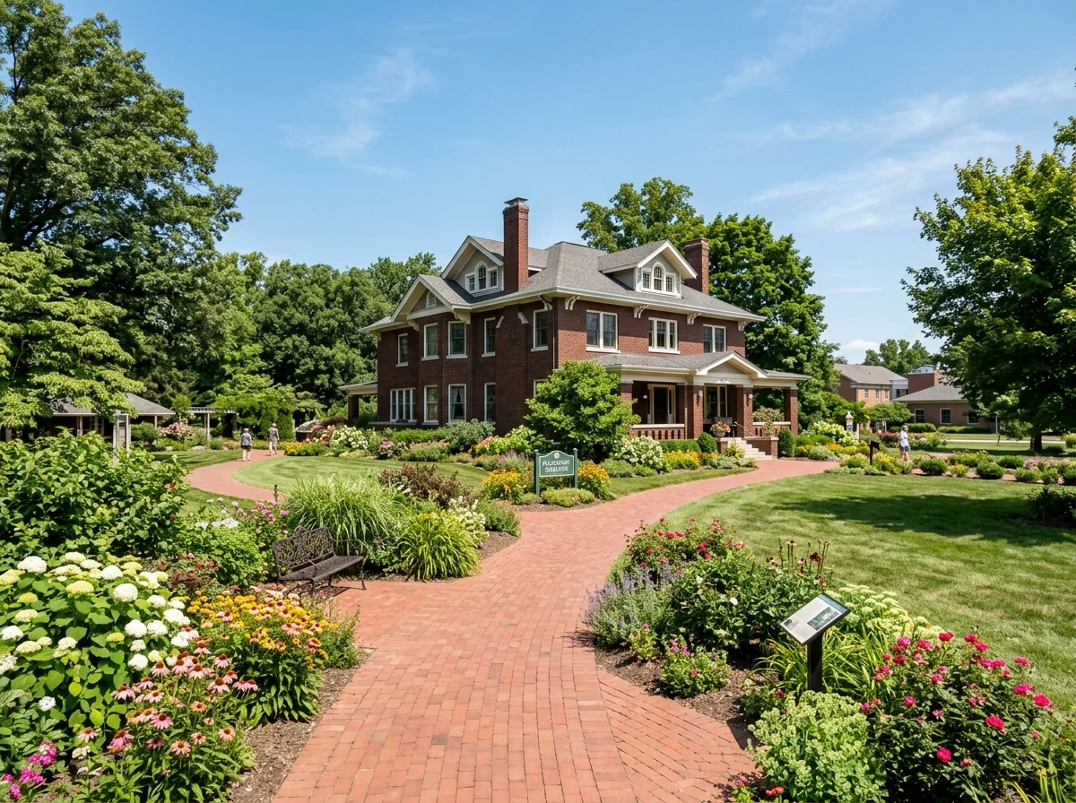 Minnetrista Museum and Gardens campus in Muncie, Indiana